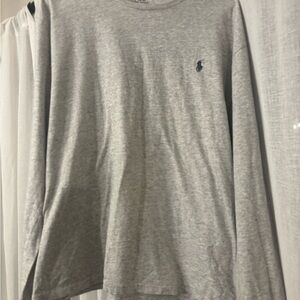 Ralph Lauren Heather Gray Men’s Long Sleeve Tee